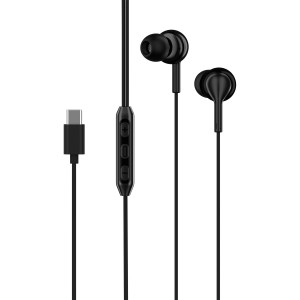 Bassheads 100 C Wired Headphones Earphones with Type-C Jack, in-Line Microphone, in Ear